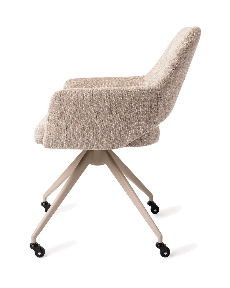 Yanai Esszimmerstuhl von Jesper Home in Biscuit Beach, Glide, Beige, Ansicht 2