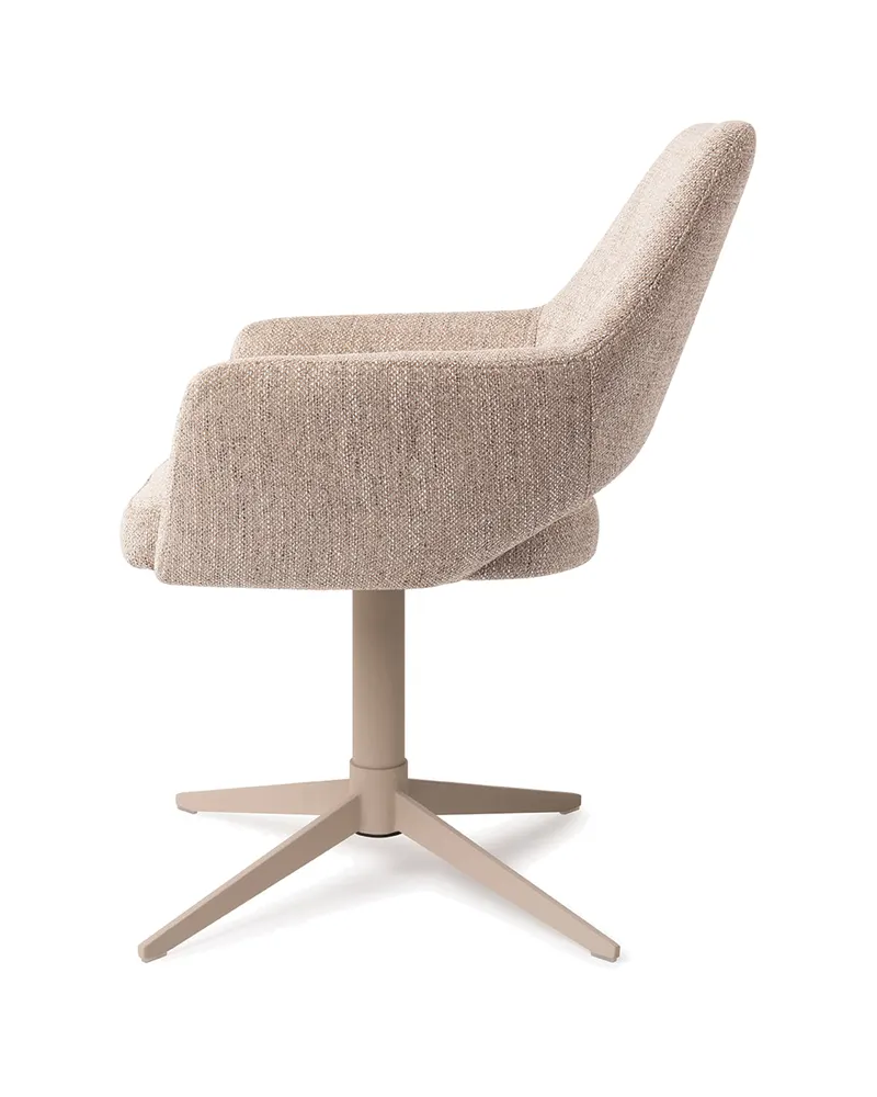 Yanai Esszimmerstuhl von Jesper Home in Biscuit Beach, Quad, Beige, Ansicht 2