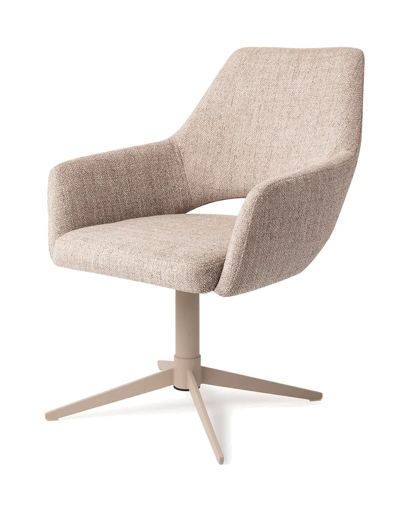 Yanai Esszimmerstuhl von Jesper Home in Biscuit Beach, Quad, Beige, Ansicht 3