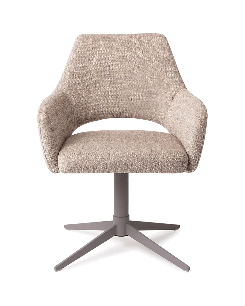 Yanai Esszimmerstuhl von Jesper Home in Biscuit Beach, Quad, Grau, Ansicht 1