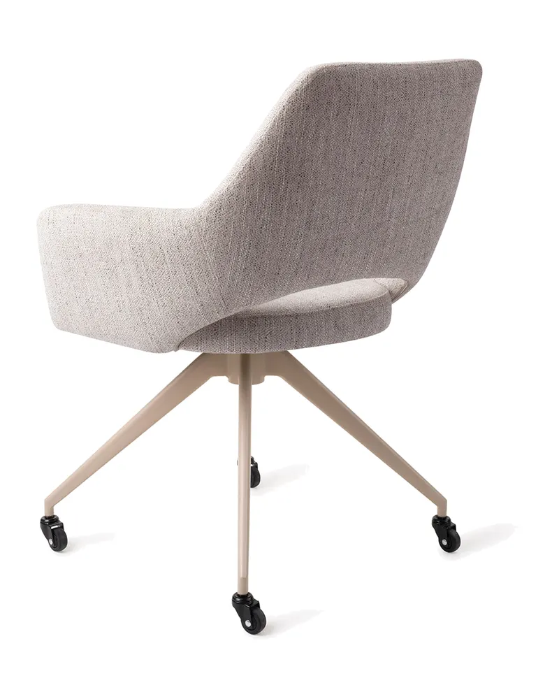 Yanai Esszimmerstuhl von Jesper Home in Pigeon, Glide, Beige, Ansicht 4