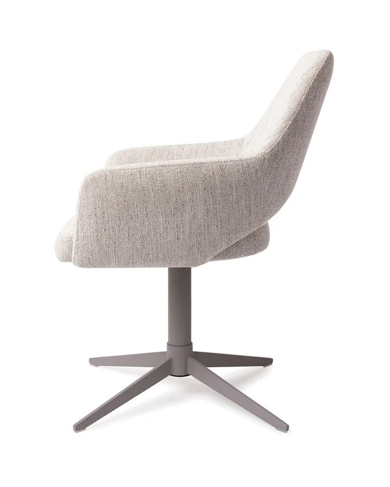 Yanai Esszimmerstuhl von Jesper Home in Pigeon, Quad, Grau, Ansicht 2