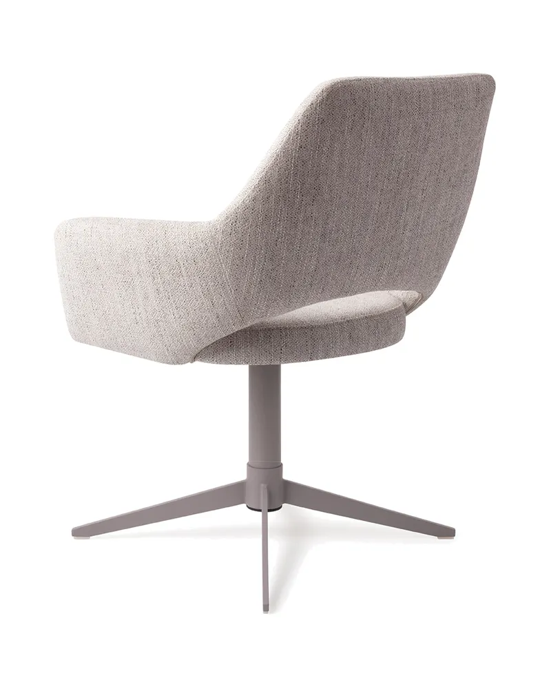 Yanai Esszimmerstuhl von Jesper Home in Pigeon, Quad, Grau, Ansicht 4