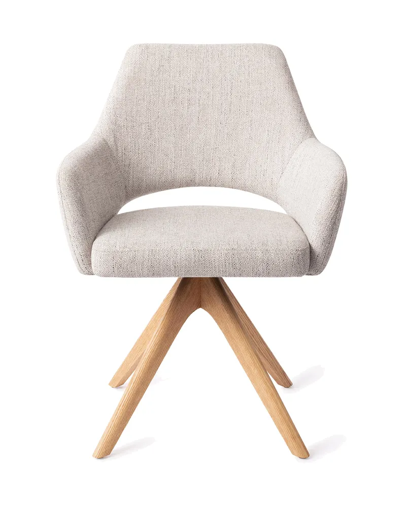 Yanai Esszimmerstuhl von Jesper Home in Pigeon, Revolve Oak, Natur, Ansicht 1
