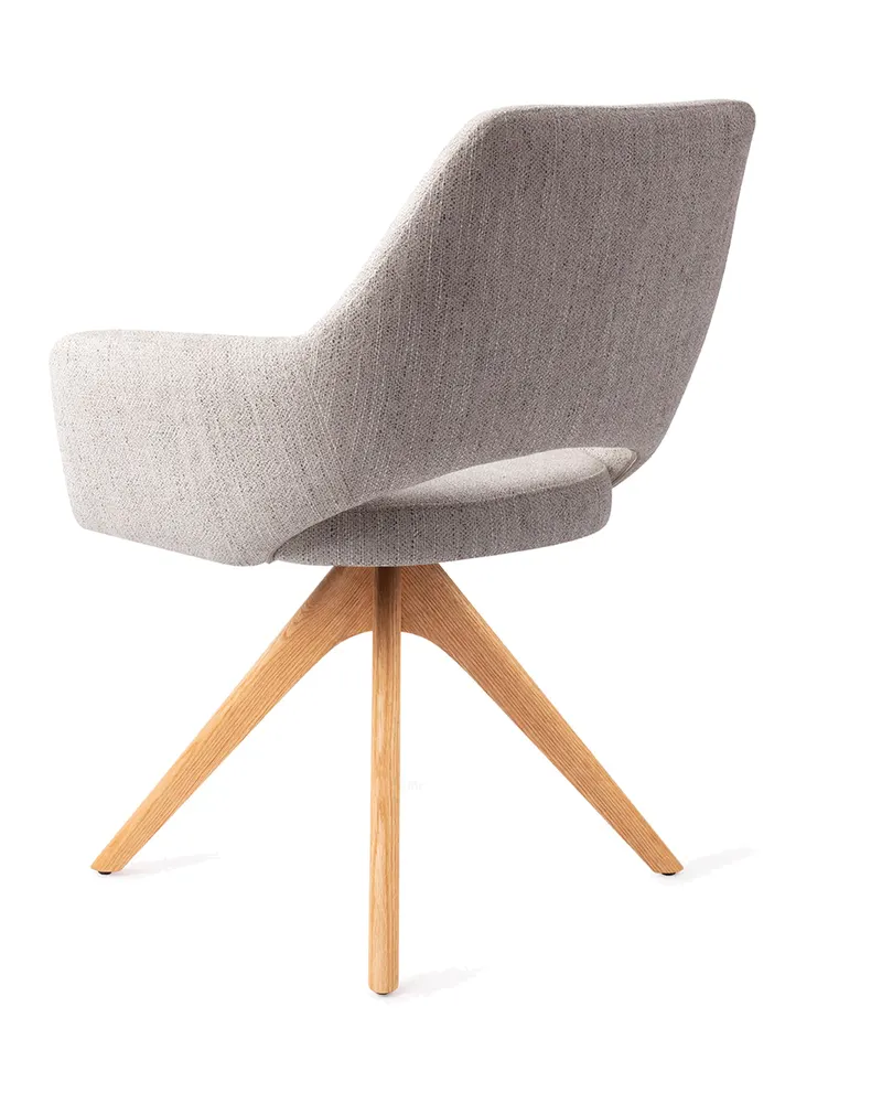 Yanai Esszimmerstuhl von Jesper Home in Pigeon, Revolve Oak, Natur, Ansicht 4