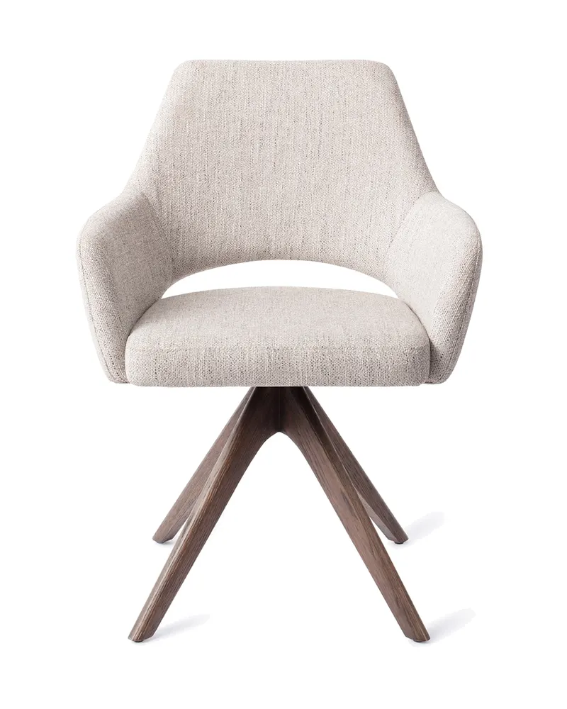Yanai Esszimmerstuhl von Jesper Home in Pigeon, Revolve Oak, Walnuss, Ansicht 1