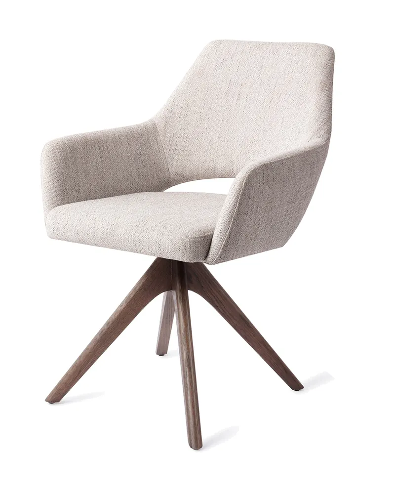 Yanai Esszimmerstuhl von Jesper Home in Pigeon, Revolve Oak, Walnuss, Ansicht 3