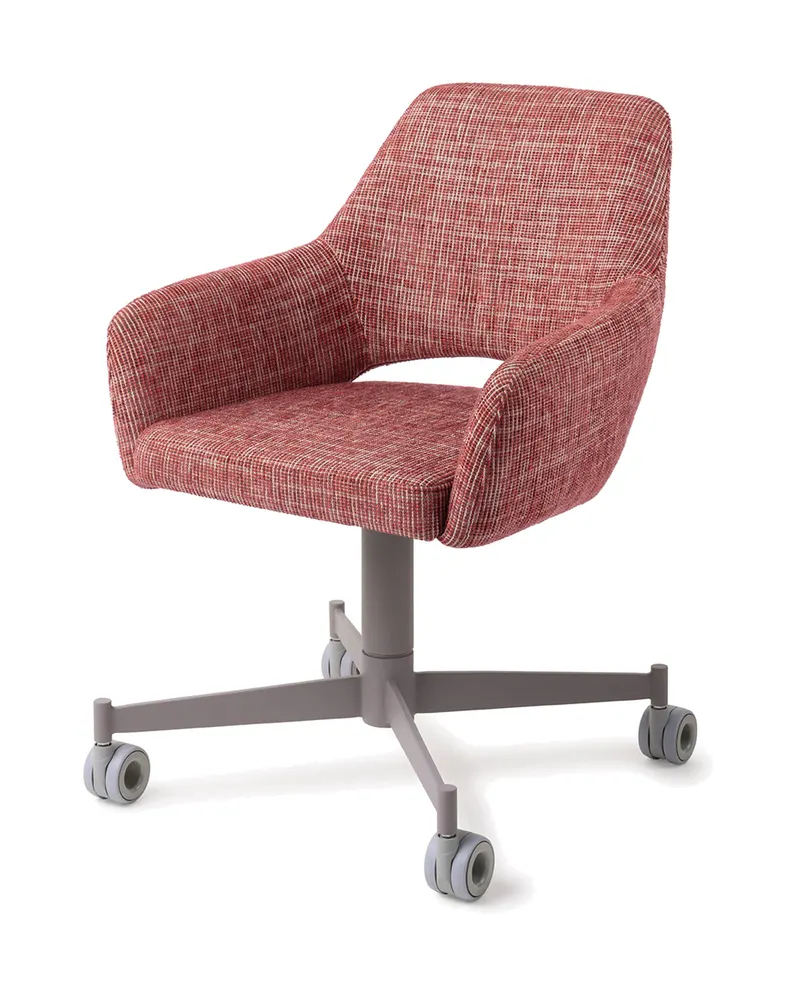 Yanai Esszimmerstuhl von Jesper Home in Berry Bars, Caster, Grau, Ansicht 3
