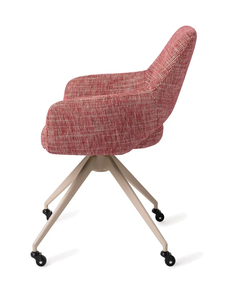 Yanai Esszimmerstuhl von Jesper Home in Berry Bars, Glide, Beige, Ansicht 2
