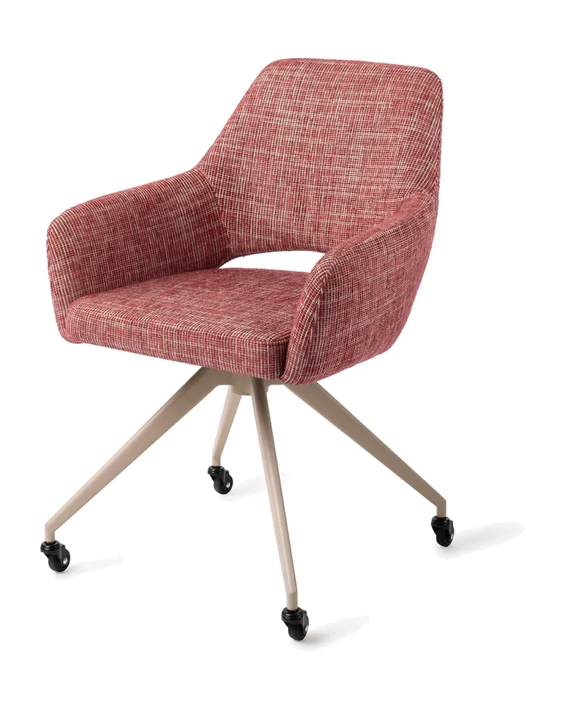 Yanai Esszimmerstuhl von Jesper Home in Berry Bars, Glide, Beige, Ansicht 3