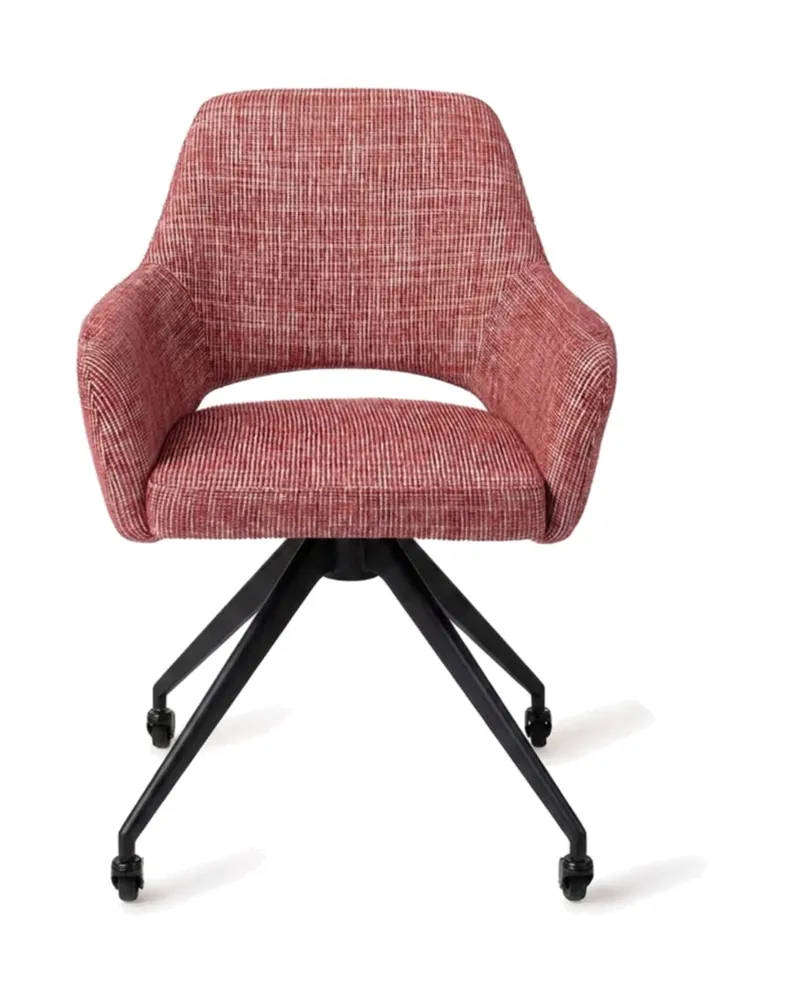 Yanai Esszimmerstuhl von Jesper Home in Berry Bars, Glide, Schwarz, Ansicht 1
