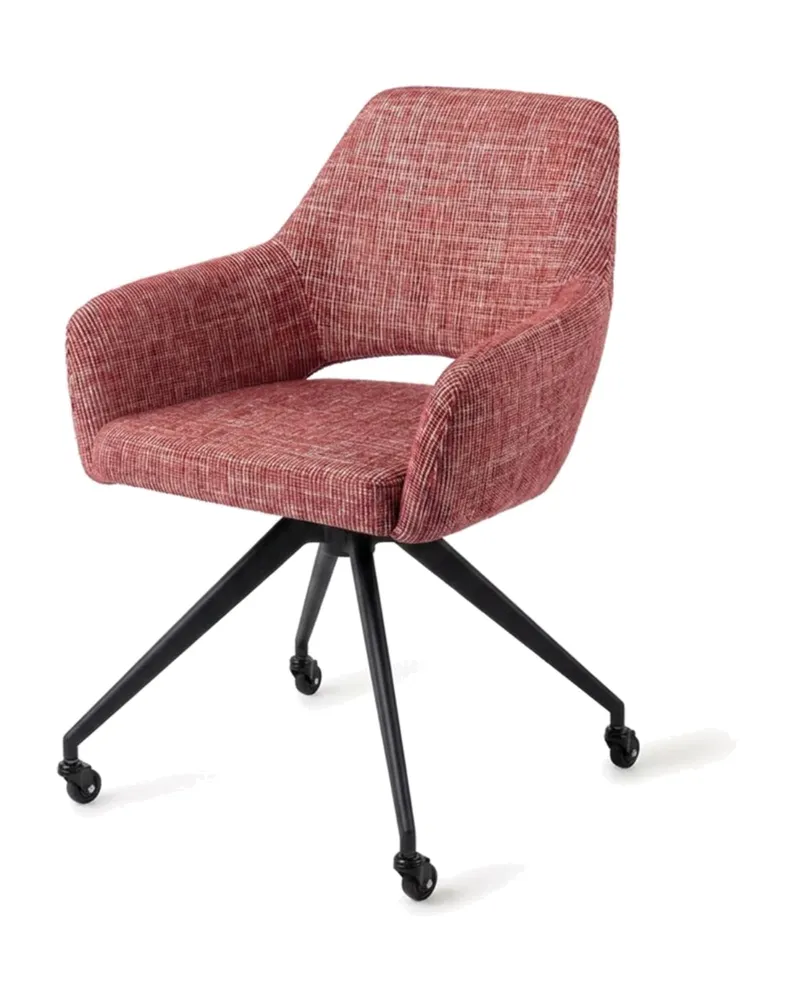 Yanai Esszimmerstuhl von Jesper Home in Berry Bars, Glide, Schwarz, Ansicht 2