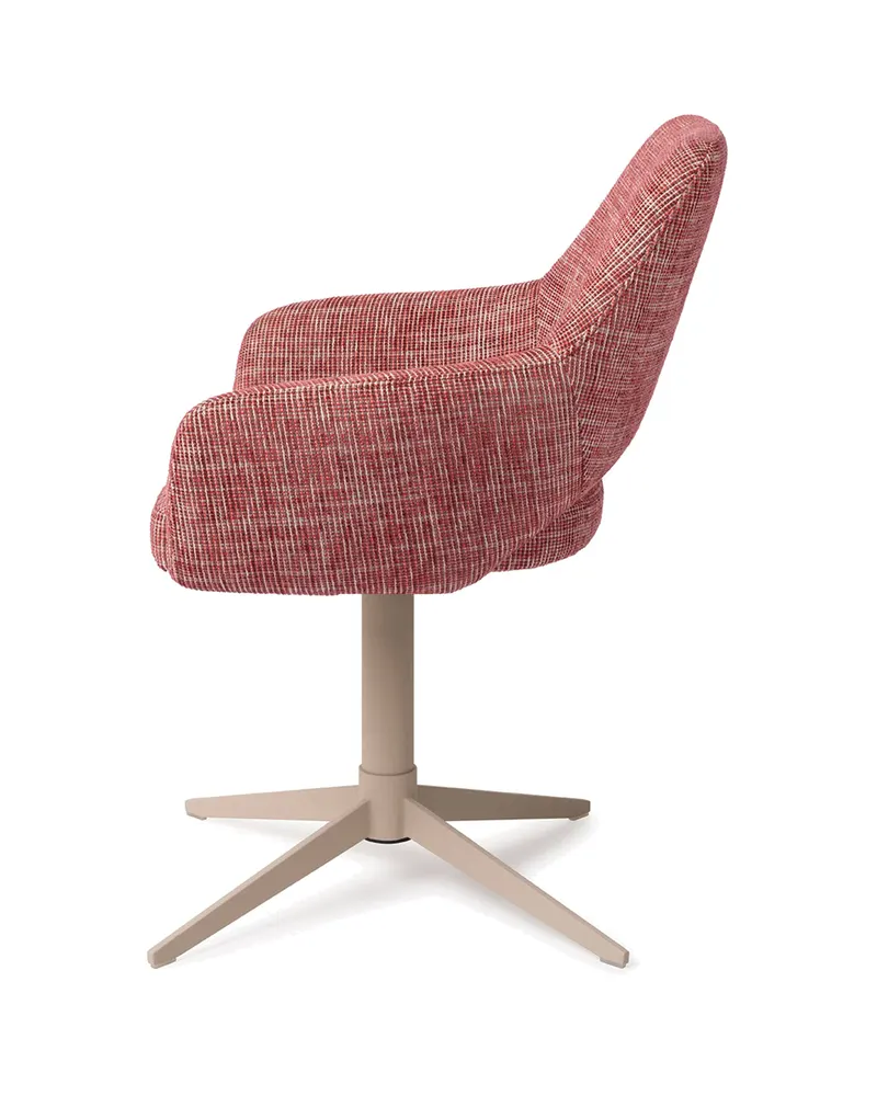 Yanai Esszimmerstuhl von Jesper Home in Berry Bars, Quad, Beige, Ansicht 2