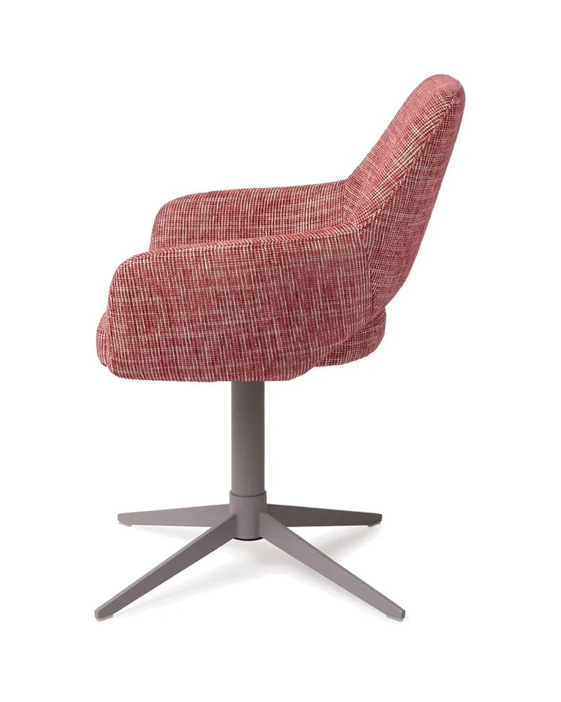 Yanai Esszimmerstuhl von Jesper Home in Berry Bars, Quad, Grau, Ansicht 2