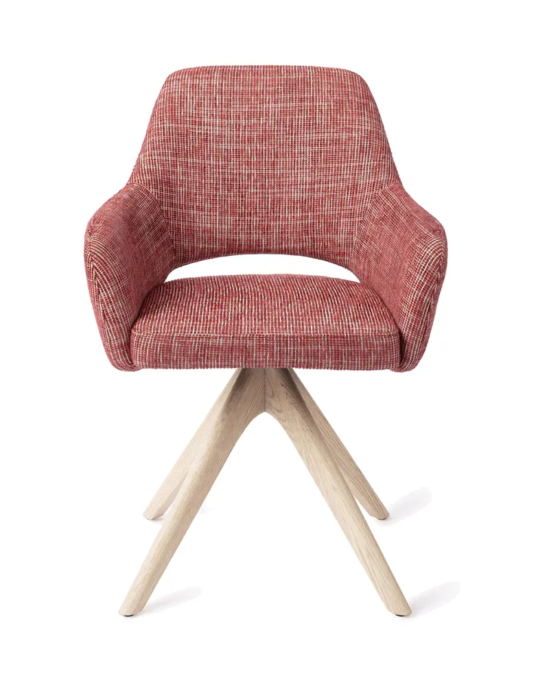 Yanai Esszimmerstuhl von Jesper Home in Berry Bars, Revolve Oak, Gebleicht, Ansicht 1