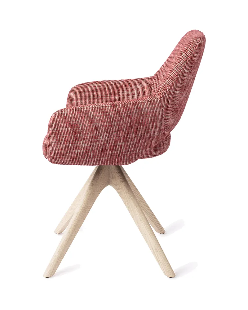 Yanai Esszimmerstuhl von Jesper Home in Berry Bars, Revolve Oak, Gebleicht, Ansicht 2