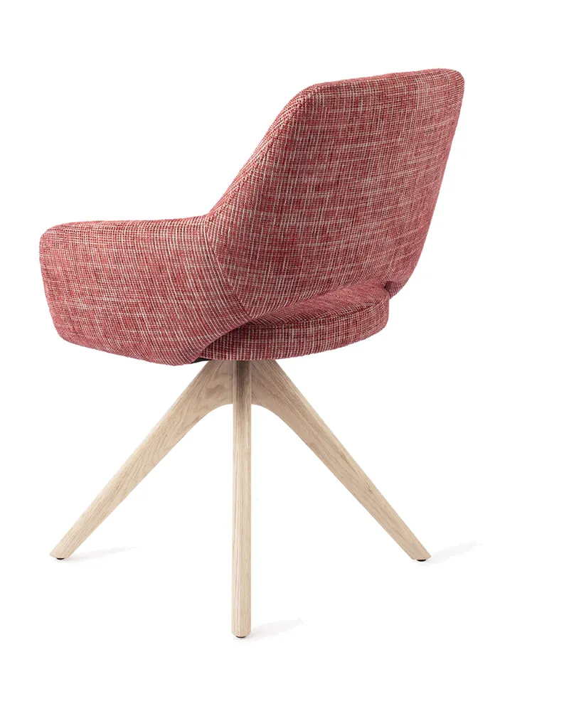 Yanai Esszimmerstuhl von Jesper Home in Berry Bars, Revolve Oak, Gebleicht, Ansicht 4