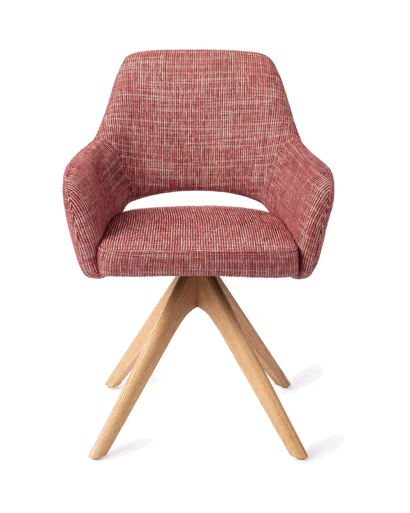 Yanai Esszimmerstuhl von Jesper Home in Berry Bars, Revolve Oak, Natur, Ansicht 1