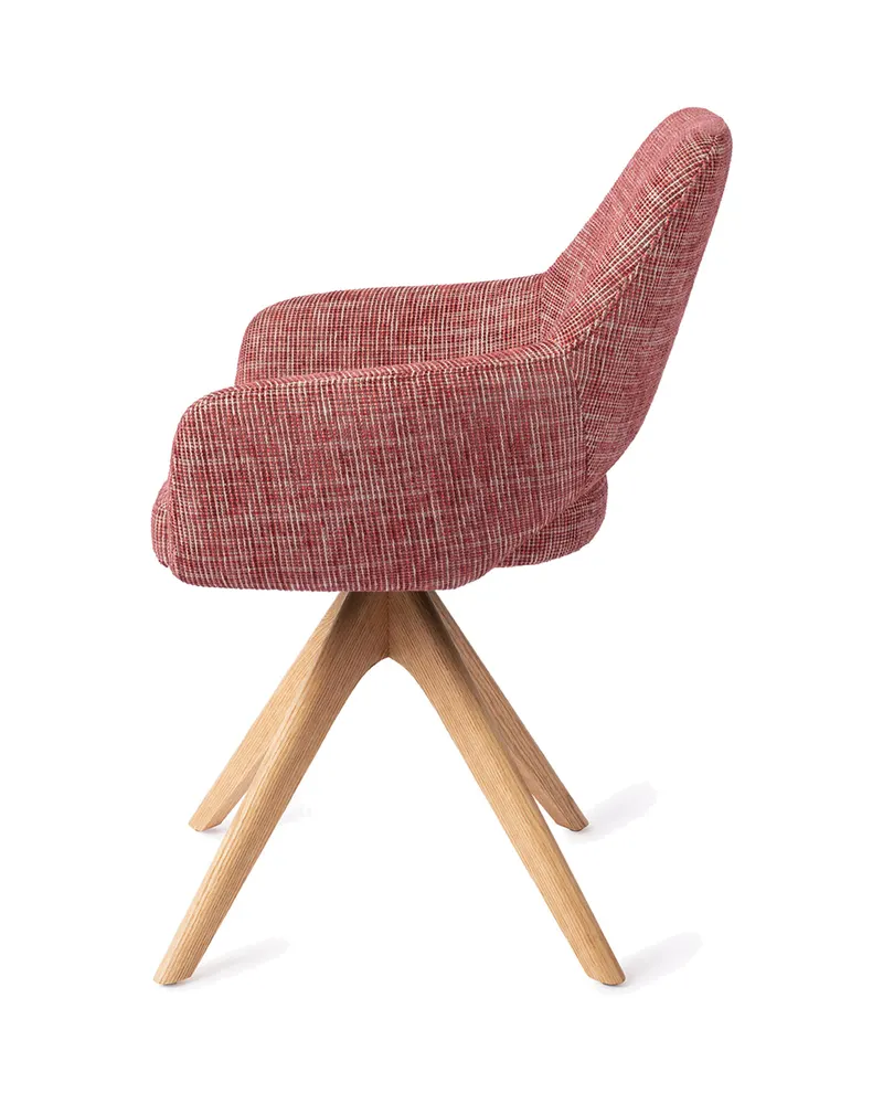 Yanai Esszimmerstuhl von Jesper Home in Berry Bars, Revolve Oak, Natur, Ansicht 2