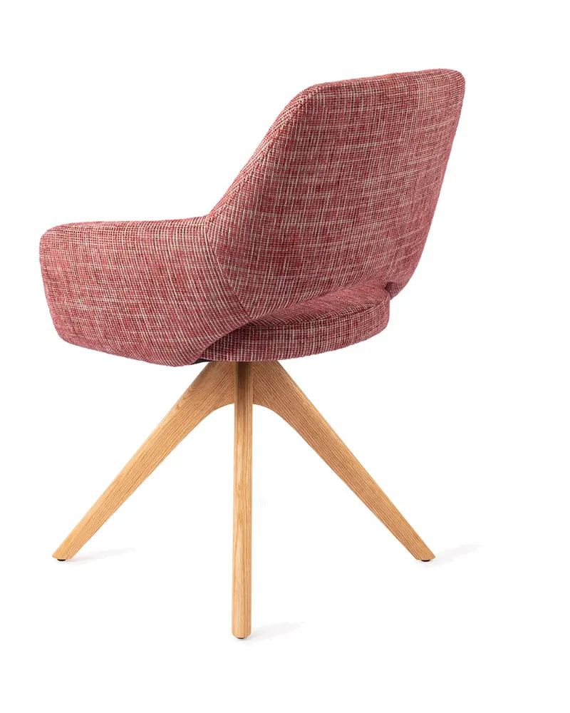 Yanai Esszimmerstuhl von Jesper Home in Berry Bars, Revolve Oak, Natur, Ansicht 4