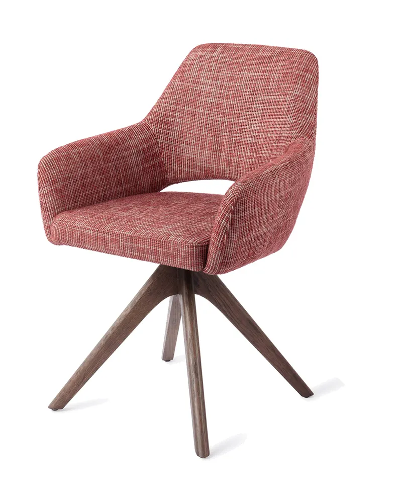 Yanai Esszimmerstuhl von Jesper Home in Berry Bars, Revolve Oak, Walnuss, Ansicht 3