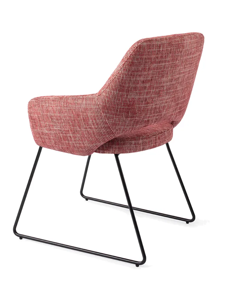 Yanai Esszimmerstuhl von Jesper Home in Berry Bars, Slide, Schwarz, Ansicht 4