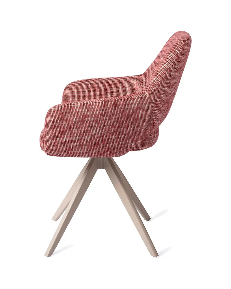 Yanai Esszimmerstuhl von Jesper Home in Berry Bars, Turn, Beige, Ansicht 2