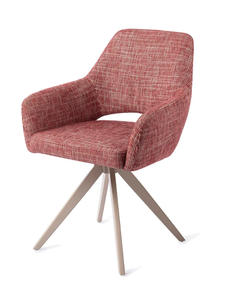 Yanai Esszimmerstuhl von Jesper Home in Berry Bars, Turn, Beige, Ansicht 3