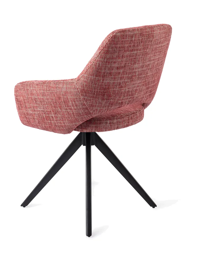 Yanai Esszimmerstuhl von Jesper Home in Berry Bars, Turn, Schwarz, Ansicht 4