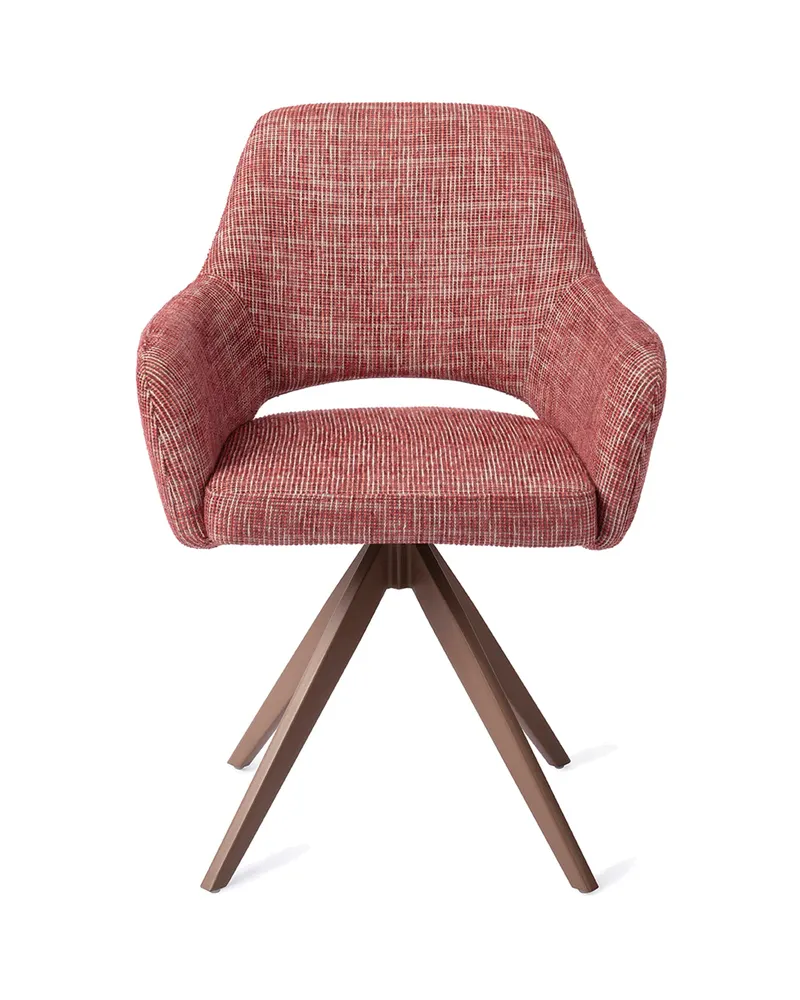 Yanai Esszimmerstuhl von Jesper Home in Berry Bars, Turn, Braun, Ansicht 1