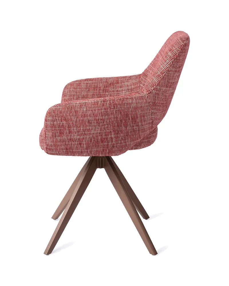 Yanai Esszimmerstuhl von Jesper Home in Berry Bars, Turn, Braun, Ansicht 2
