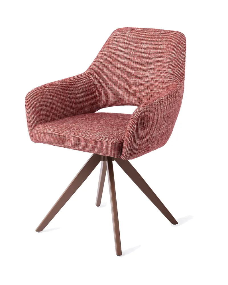Yanai Esszimmerstuhl von Jesper Home in Berry Bars, Turn, Braun, Ansicht 3