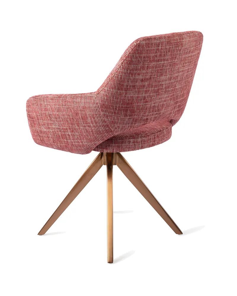 Yanai Esszimmerstuhl von Jesper Home in Berry Bars, Turn, Roségold, Ansicht 4