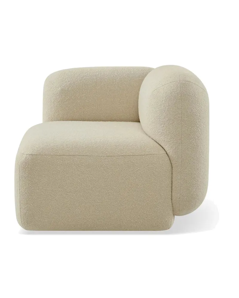 Yoshimi Ecksofa mit Ottomane, 4-teilig von Jesper Home in Weiß, Ansicht 3