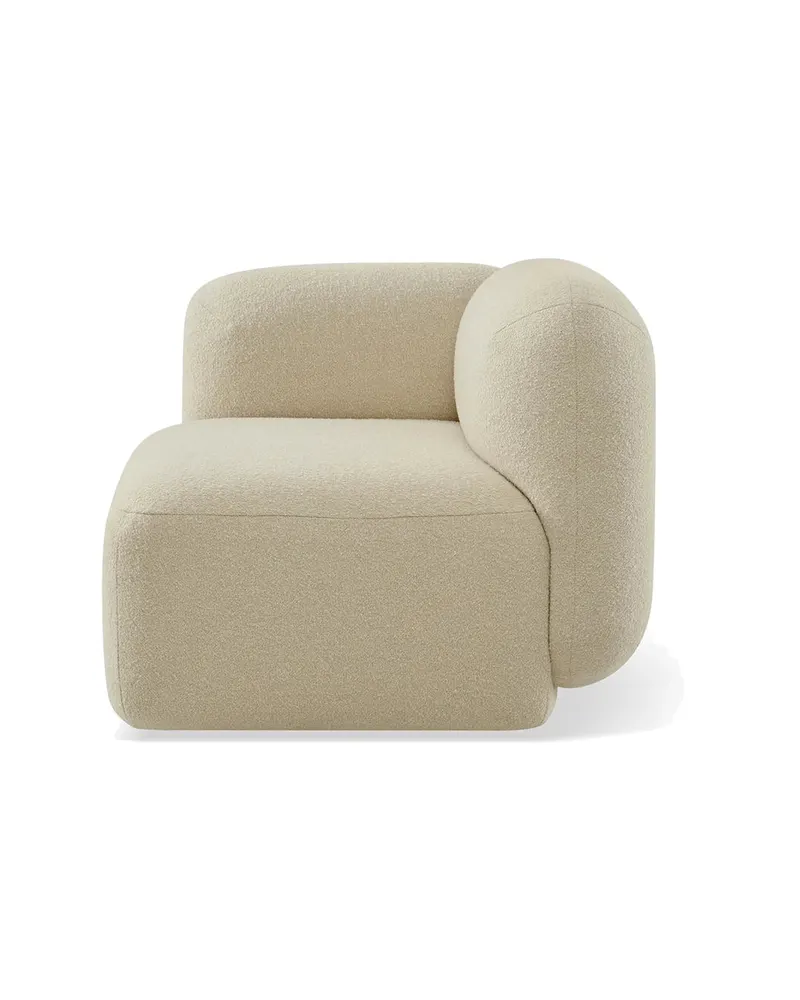 Yoshimi Eckmodul links von Jesper Home in Cloudy Cream, Ansicht 2