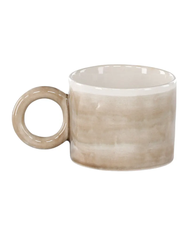 Jublie Kaffeetasse aus Steinzeug mit Ringhenkel, Ansicht 9