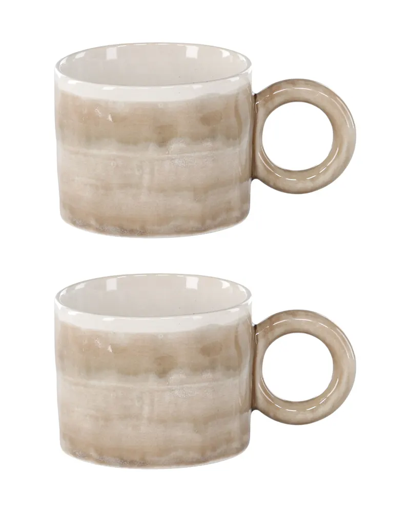 Jublie Kaffeetasse aus Steinzeug mit Ringhenkel, Ansicht 13
