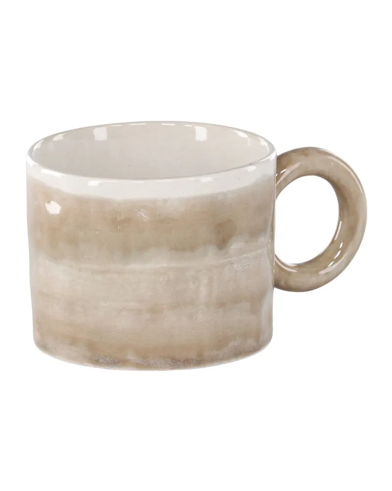 Jublie Kaffeetasse aus Steinzeug mit Ringhenkel, Ansicht 2