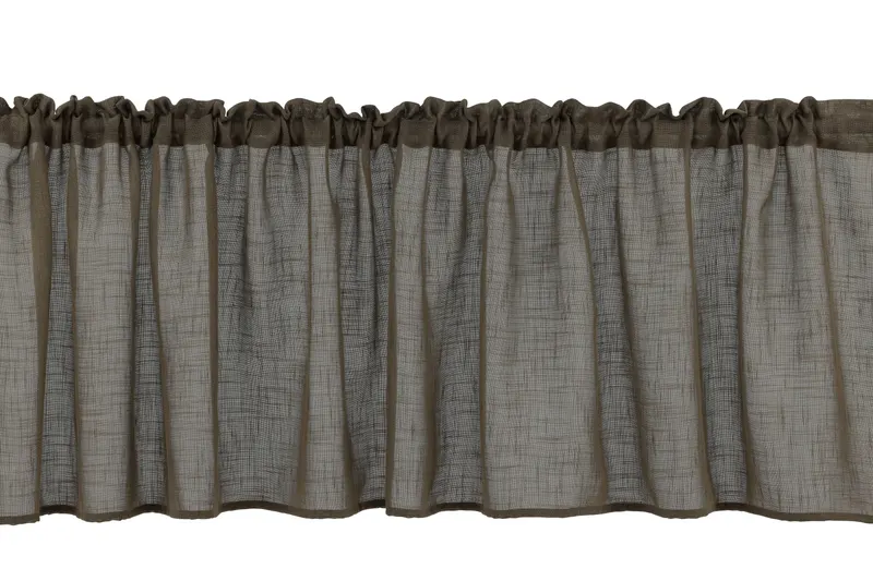 Kaya Vorhang in 55 × 250 cm, Braun, Ansicht 3