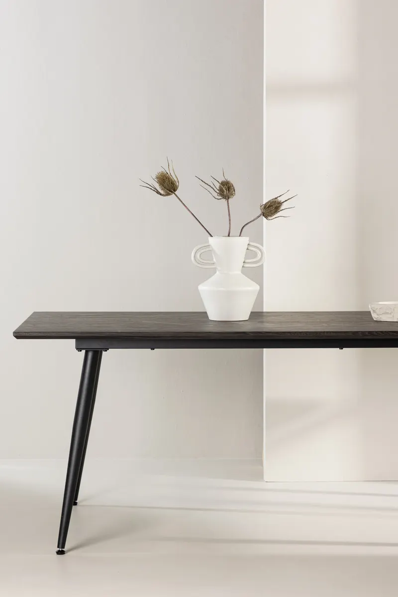 Keholmen rechteckiger Esstisch 220 × 100 cm, im Wohnraum, Ansicht 2
