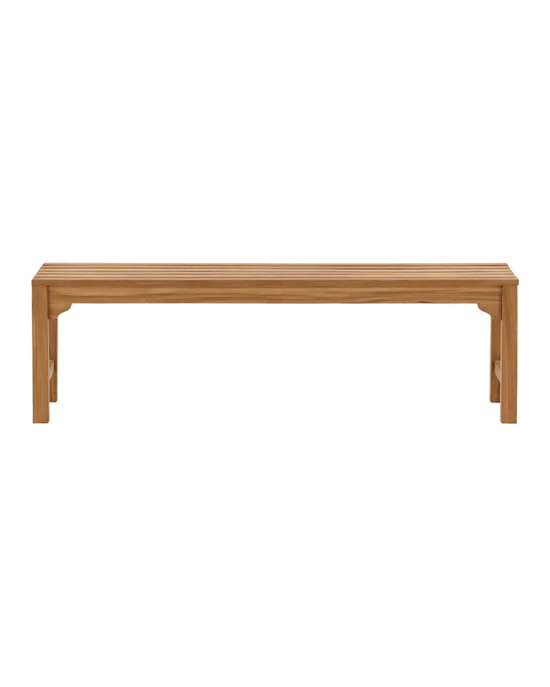 Kenya Gartenbank aus Teak, Ansicht 7