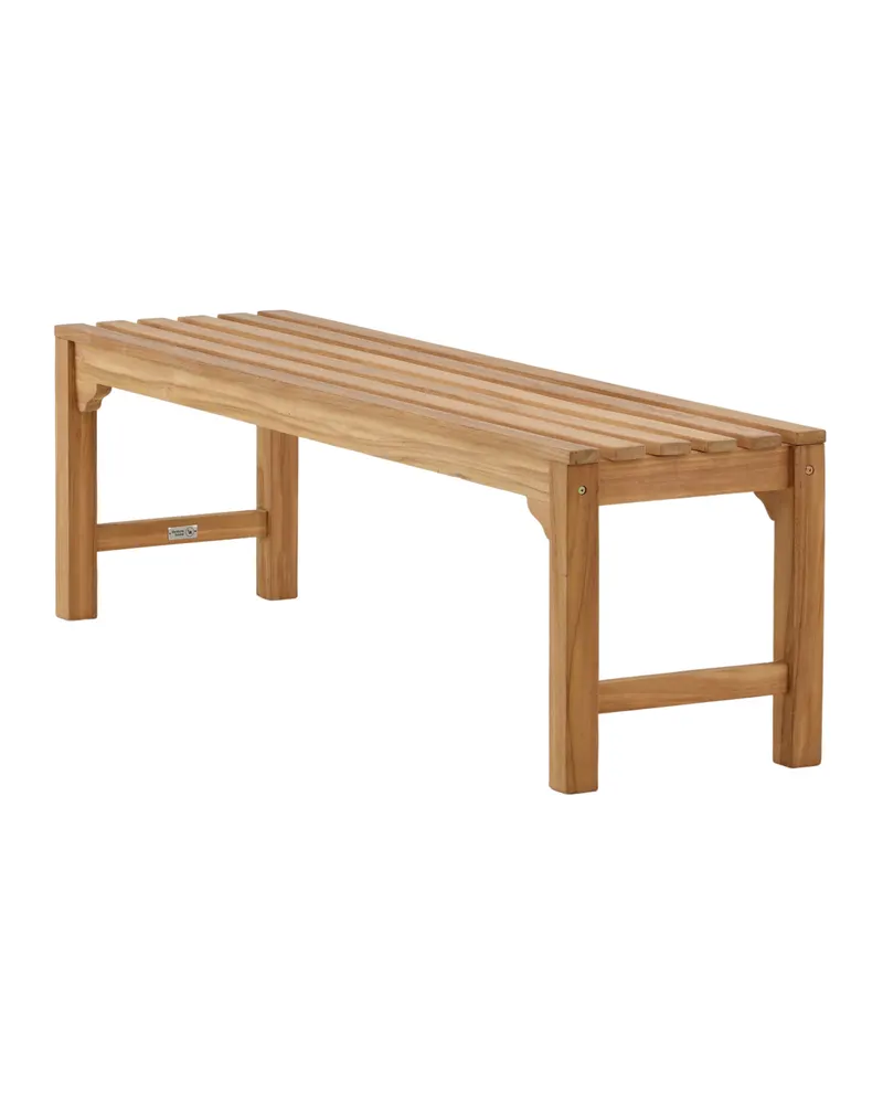 Kenya Gartenbank aus Teak, Ansicht 9