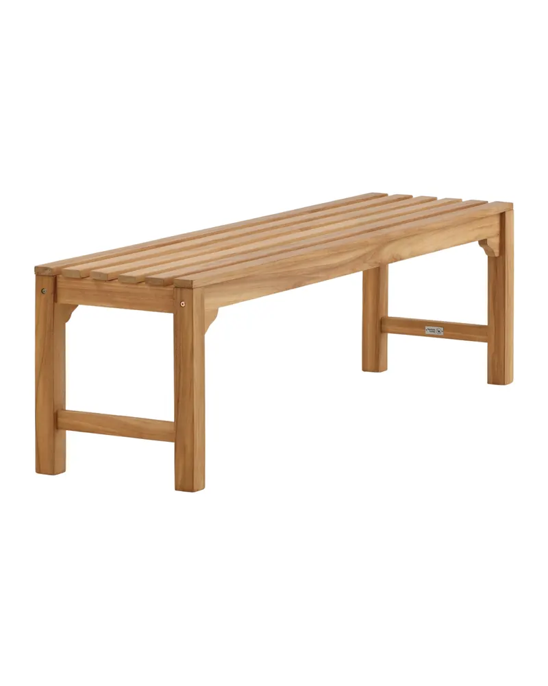 Kenya Gartenbank aus Teak, Ansicht 11