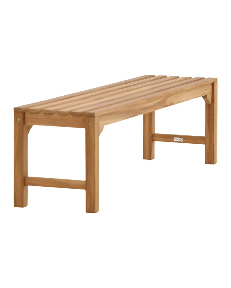 Kenya Gartenbank aus Teak, Ansicht 13
