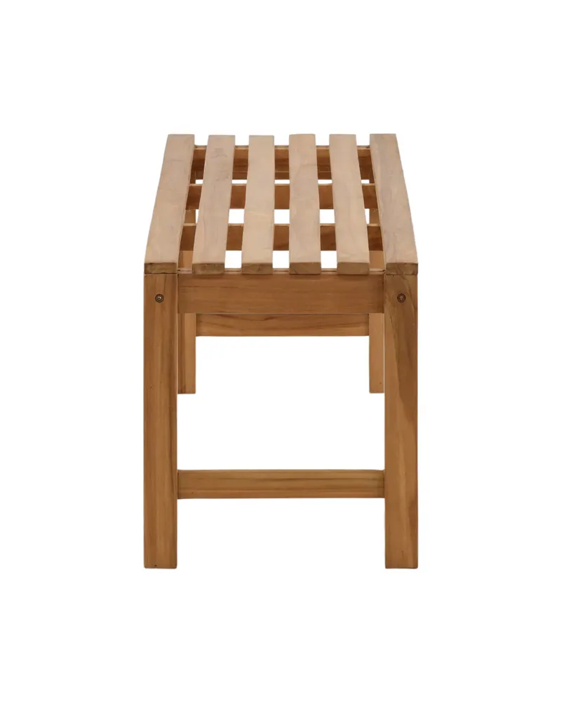 Kenya Gartenbank aus Teak, Ansicht 4
