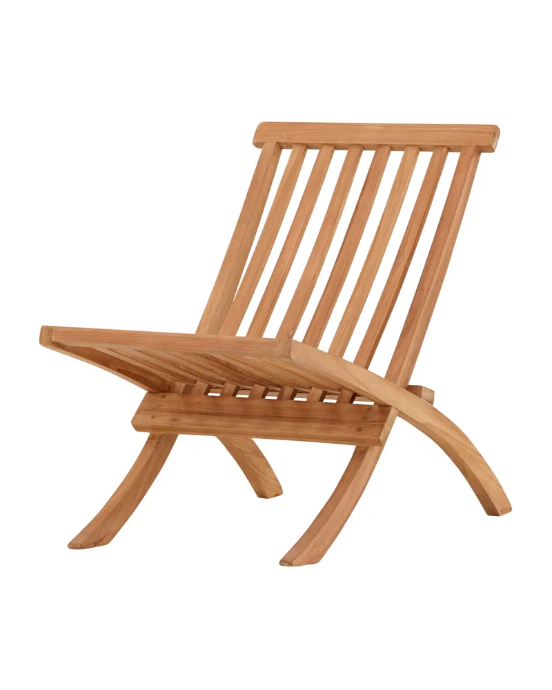 Kenya klappbarer Gartensessel aus Teak, Ansicht 5