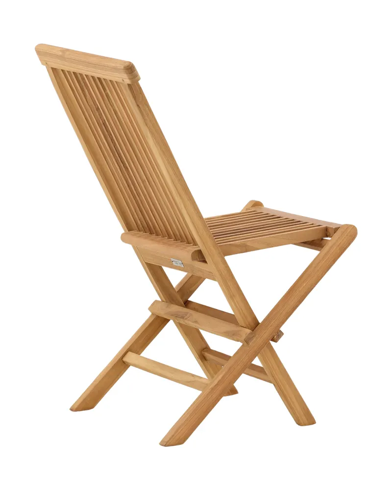 Kenya Gartenstühle aus Teak im 2er-Set in Natur, Ansicht 11