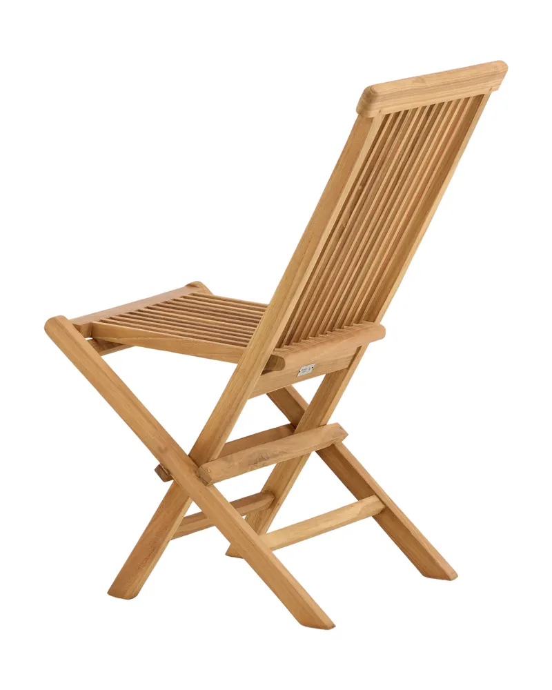 Kenya Gartenstühle aus Teak im 2er-Set in Natur, Ansicht 6