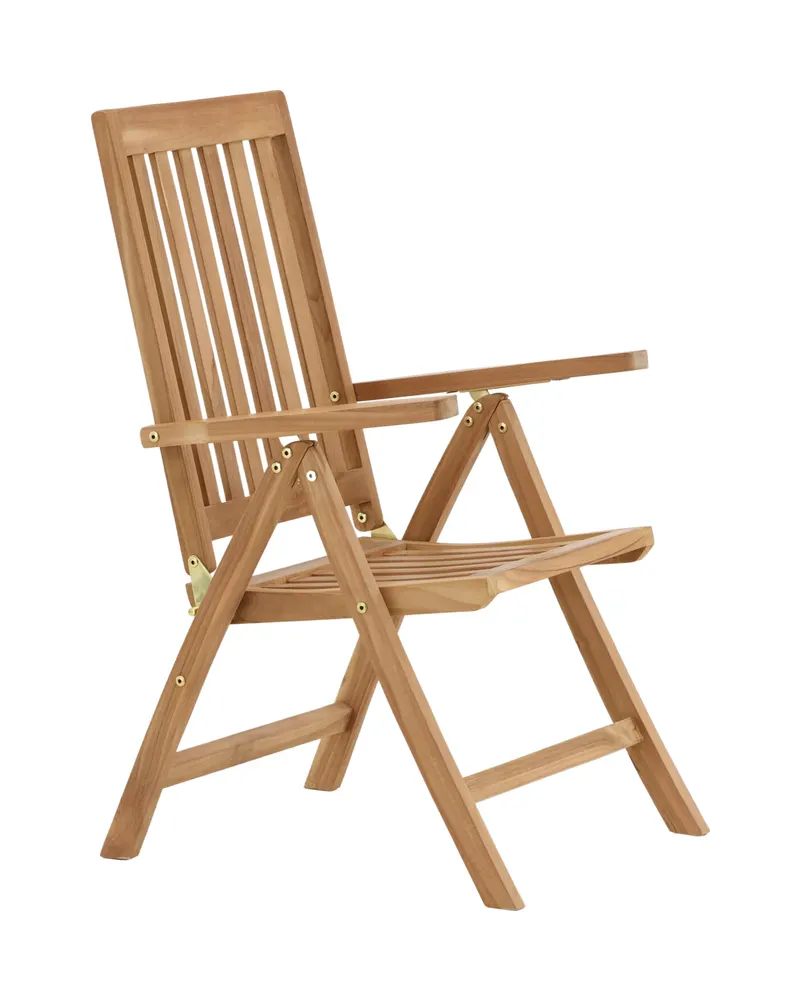 Kenya Gartenstuhl Hochlehner aus Teak, Ansicht 11
