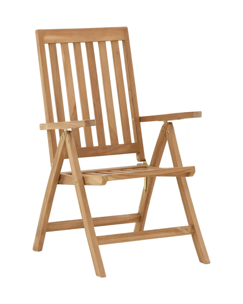 Kenya Gartenstuhl Hochlehner aus Teak, Ansicht 12